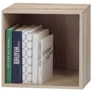 LIBRERIA CUBO IMPILABILE ROVERE NORDICO 35X29X35 libreria componibile